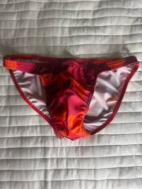 MODUS VIVENDI Orange-Pink Swim Bottoms